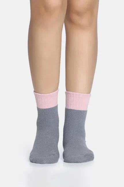 Grey- Ankle Length Socks