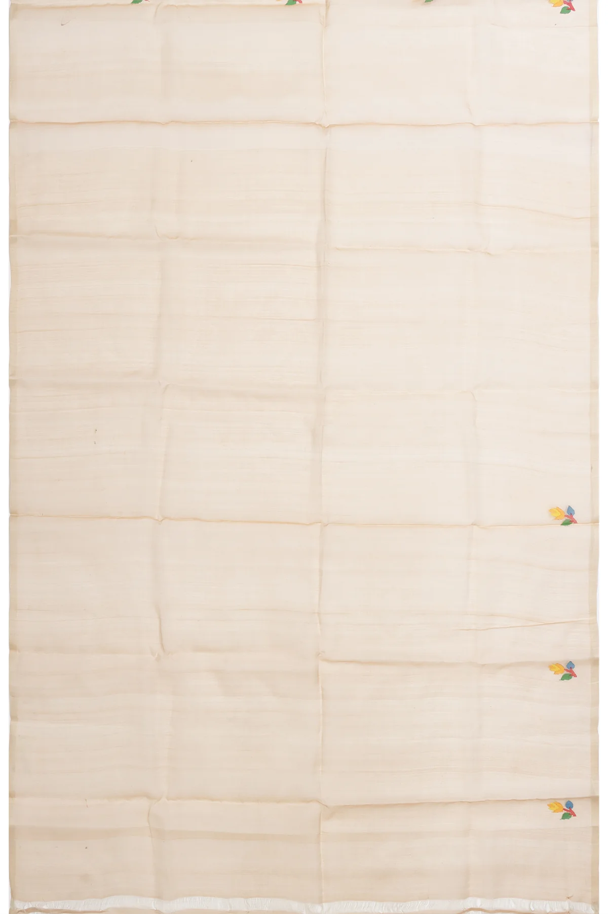 Sandal Bengal Jamadani Saree - Image 6