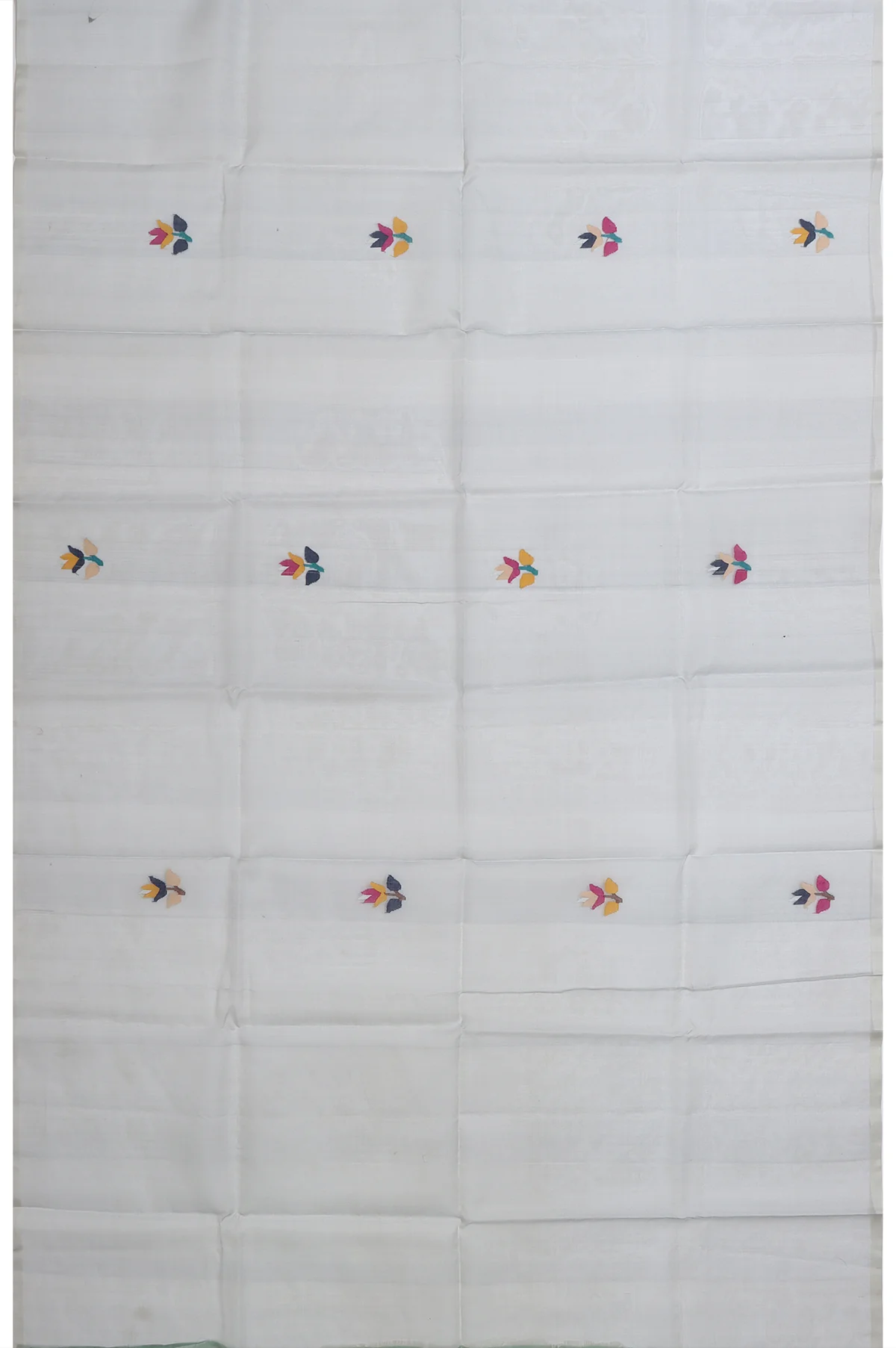 Ash Bengal Jamadani Saree - Image 6
