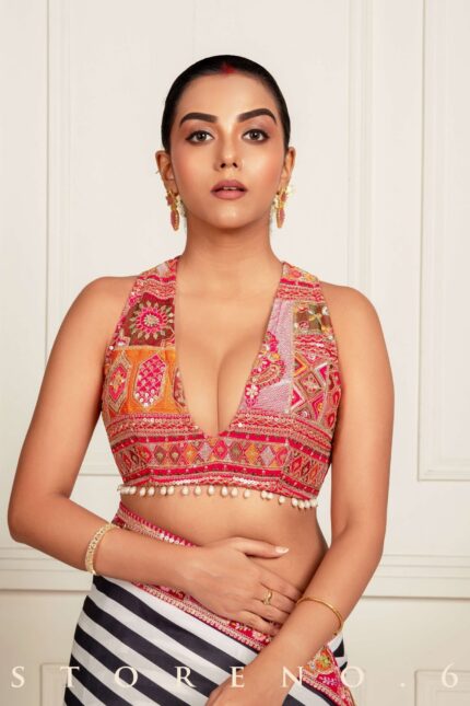 FUCHSIA FUSION FOXY BLOUSE