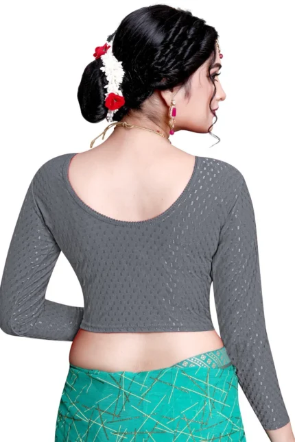 Full Sleeve Round Neck Women Blouse